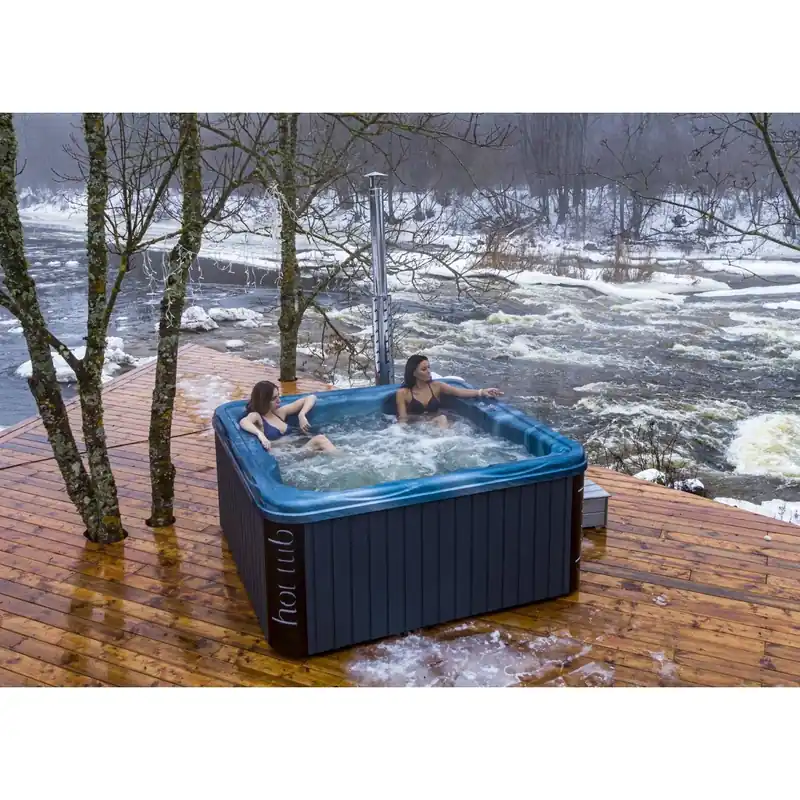 XANTUM Monaco EXTERN 220 x 220 mm BLAU Badefass Badezuber HOTTUB Acryl Finale Aktion