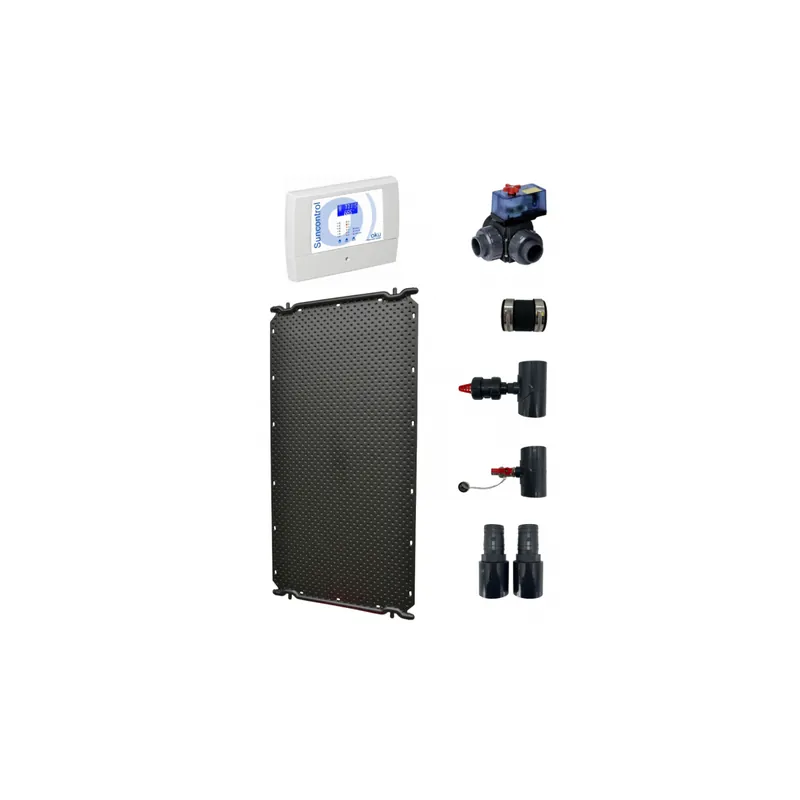 Sonderangebot OKU Max Solarabsorber Komplettset | 8 Max-Solarplatten | 32 m² Wasseroberfläche Set 32 - 32m²