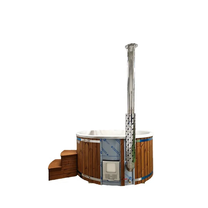 Hottub MOJO 200 cm SPECIAL EDITION – MIDI Outdoor-Whirlpool Integriertem Ofen Jetzt Bestellen