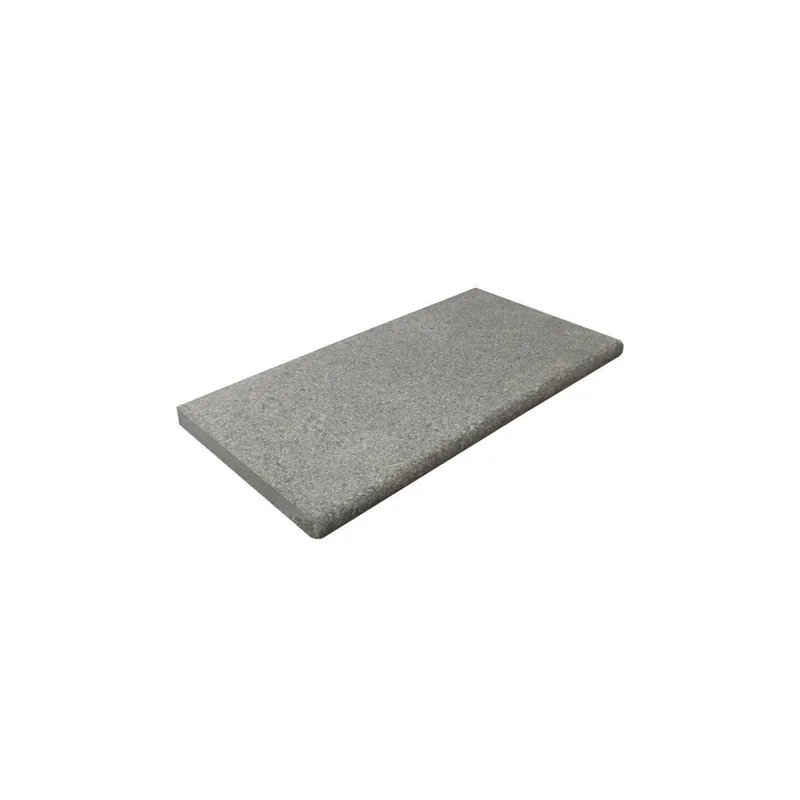 Zertifiziert Scandi Roc Natura Beckenrandstein Set | Kiruna | Mountain Grey | Rundbecken Ø 320 cm