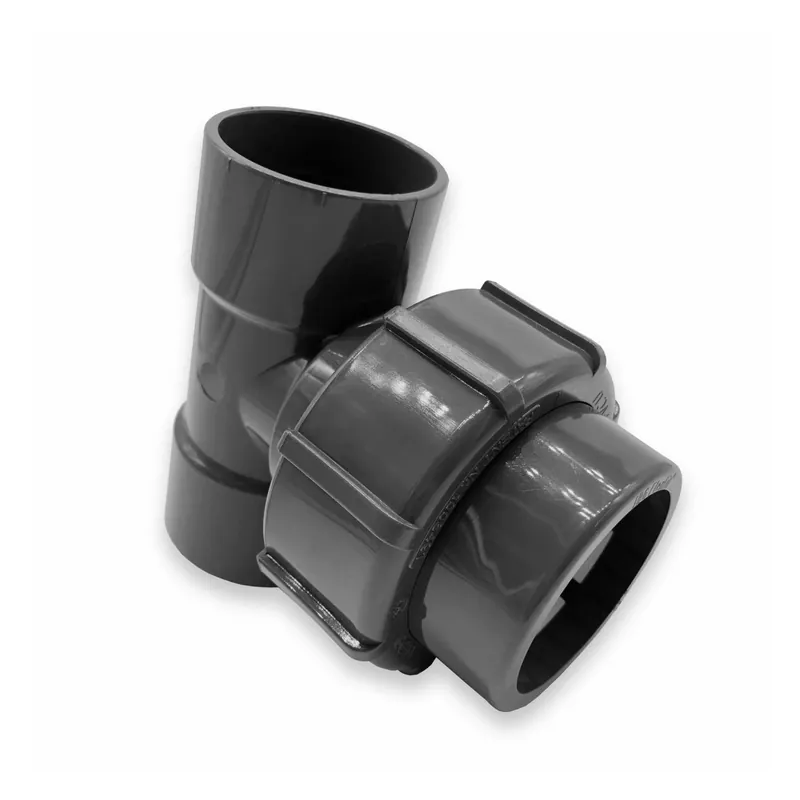 Top-Seller FlexFit T-Stück Ø 50 mm | Klebemuffe x Klemm x Klebemuffe
