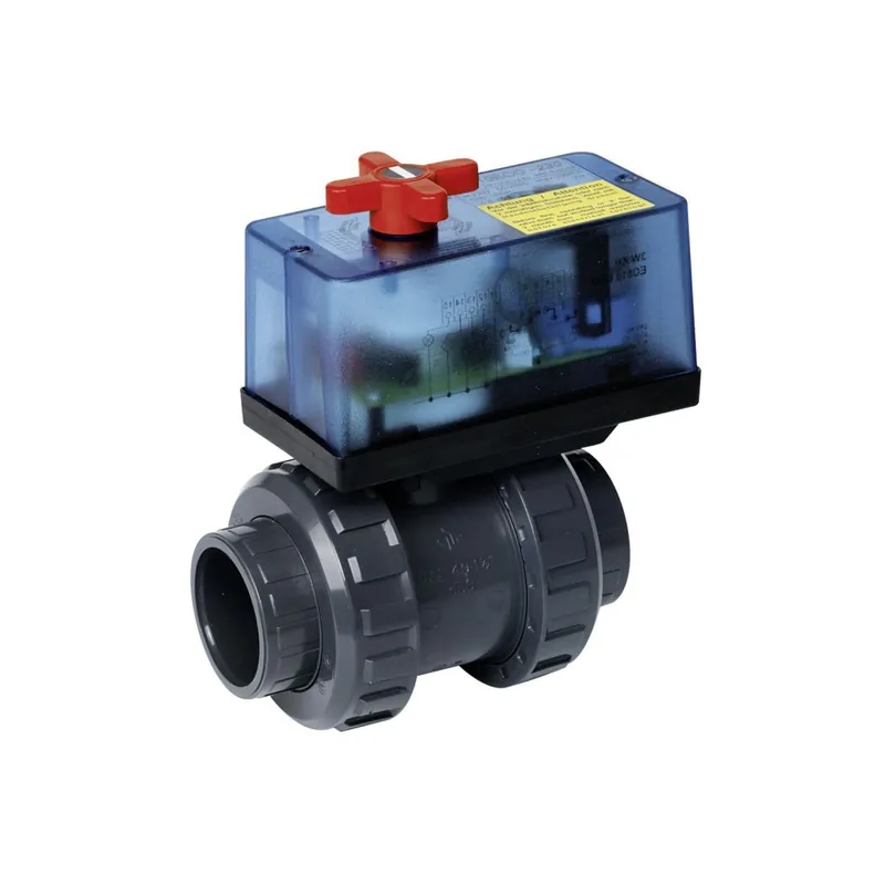 Zertifiziert Praher 2-Wege elektrischer Kugelhahn S6 | Ø 50 mm