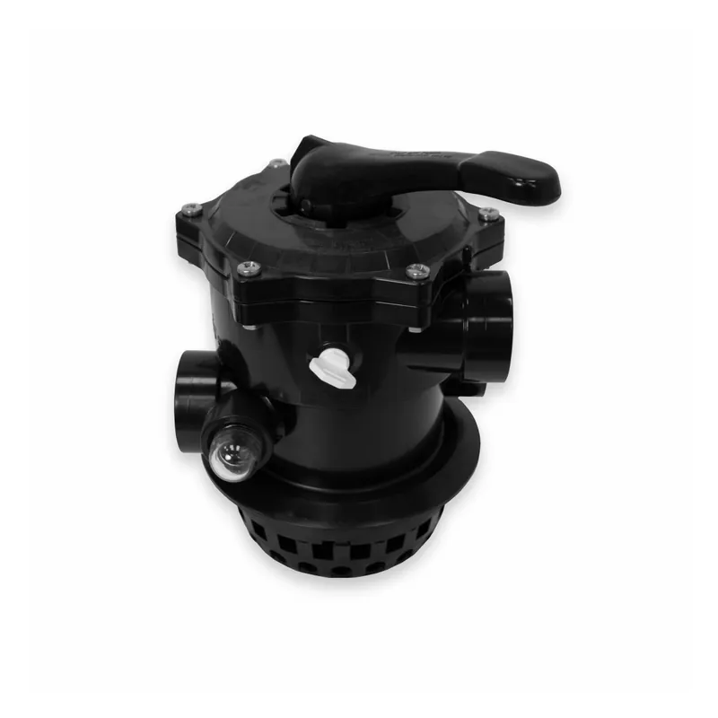 Neue Ware Praher 6 Wege Top Mount Ventil inkl. Klemmring | Schwarz