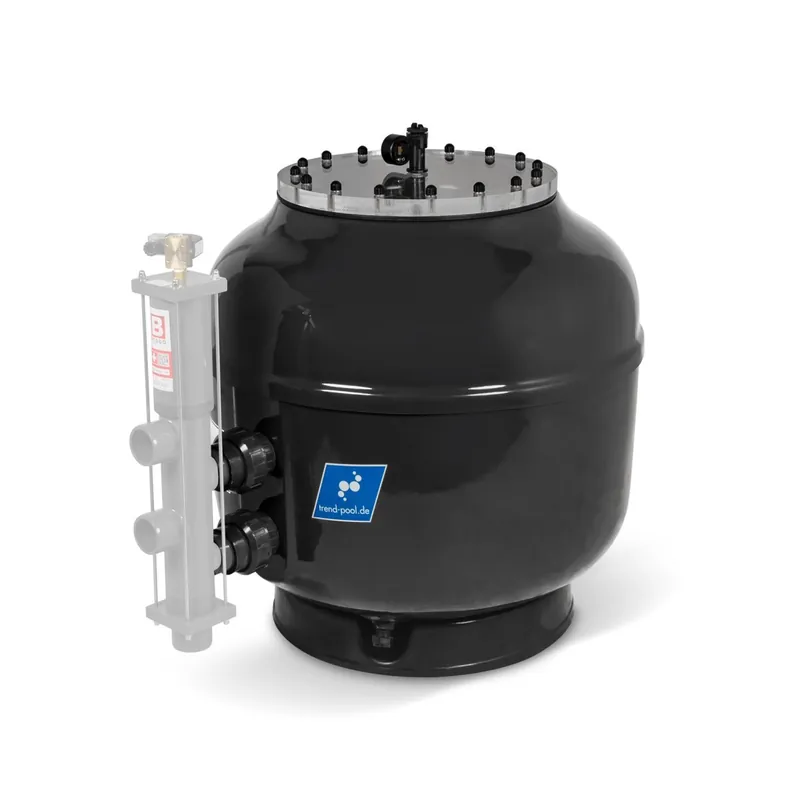 Beliebt Trend Pool GFK Hochschicht Filterkessel HSF-4 | Anthrazit | Ø 950 mm | ohne Ventil (2")