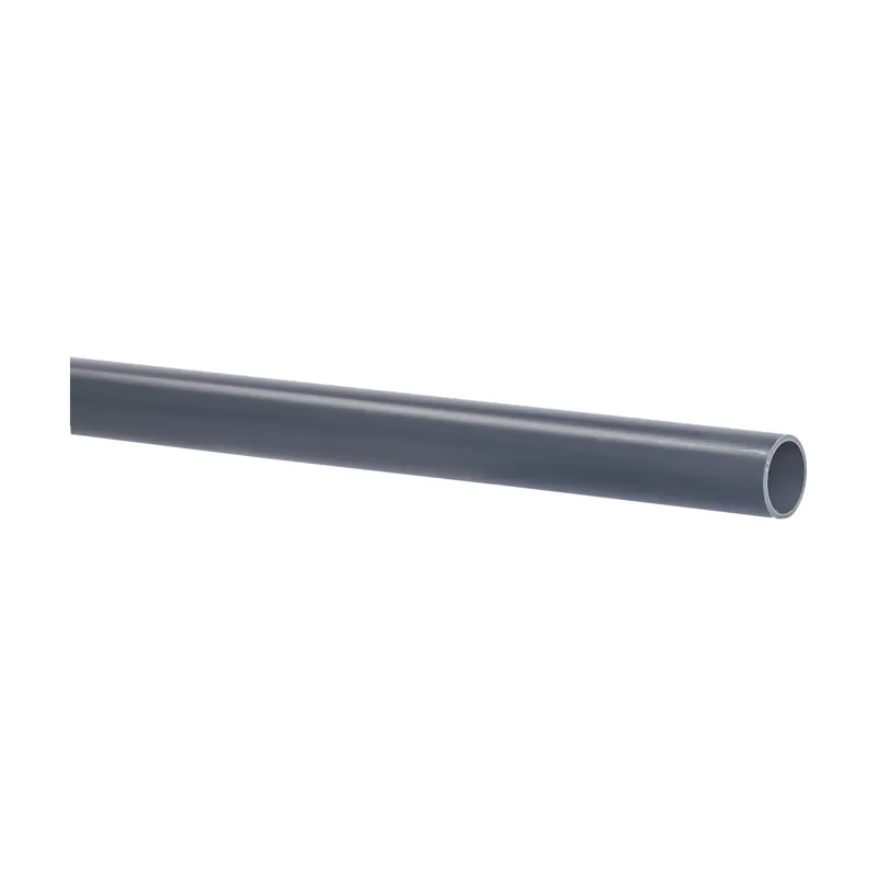 Echt PVC Rohr Ø 75 mm x 3,6 mm | 2 m | ohne Muffe | PN 10
