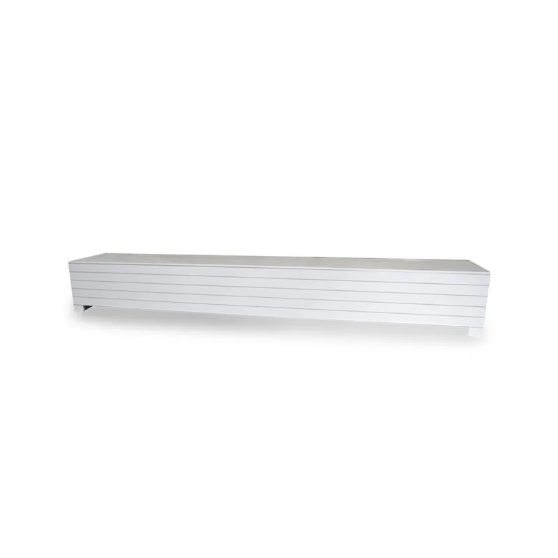 Angebot Trend Oberflur Rollladenabdeckung inkl. Aufrollvorrichtung | PVC Weiß | 10 x 4 m