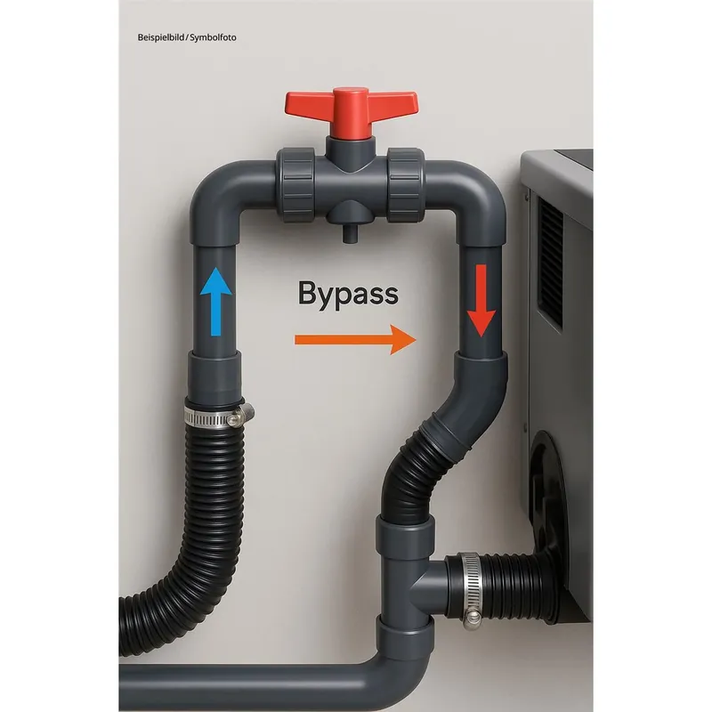 Bypass für Passion Wärmepumpe Heatpump X-treme Green 6,3kW bis -20 Zertifiziert