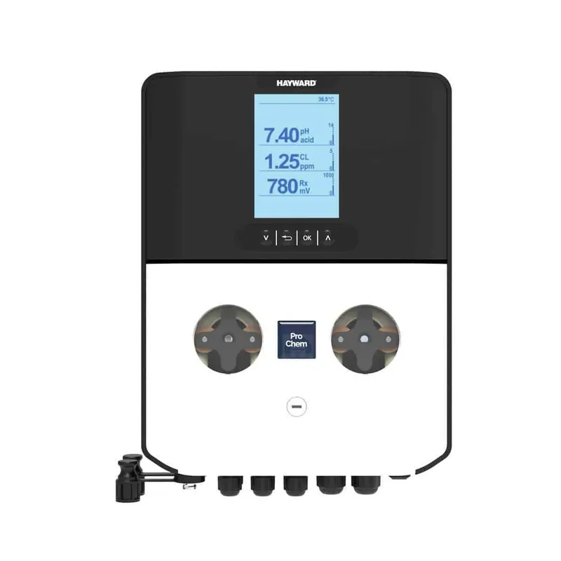 Echt Hayward PRO CHEM Chlor Dosieranlage mit WLAN für Dosierung Flüssigchlor für Pool