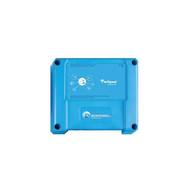 Neue Ware Wifipool CONNECT-PRO Mess- und Steuerbox erweiterbar mit pH, RX, 3 x Temperatur-, Durchfluss-, 3 x Füllstand-, Druck- und Leitfähigkeitsmessung (Salzgehalt) , Ethernet-Anschluss und 4 Steckern