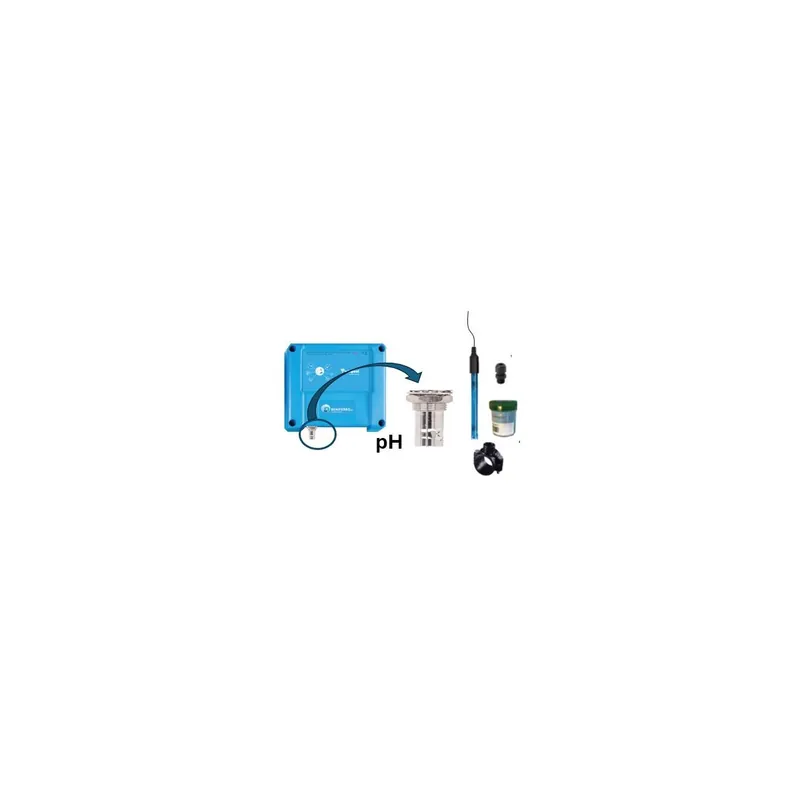 Neue Kollektion Zusätzliche pH-Messung an der Mess- und Steuerbox CONNECT PRO – exklusiv Sonde und Installationsmaterial.