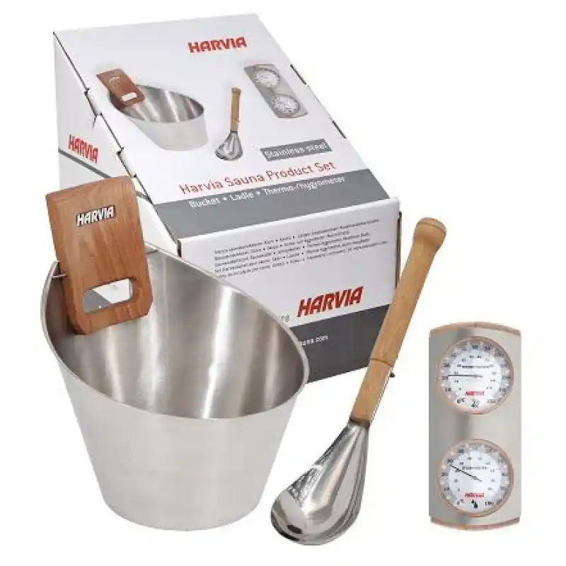 HARVIA Sauna-Zubehör-Set Solange Der Vorrat Reicht
