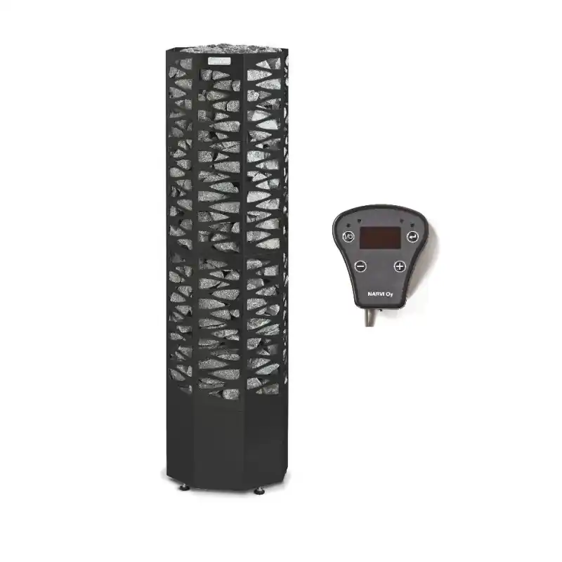 Top-Seller Elektrischer Saunaofen - NARVI SMOOTH 10,5 kW, schwarz