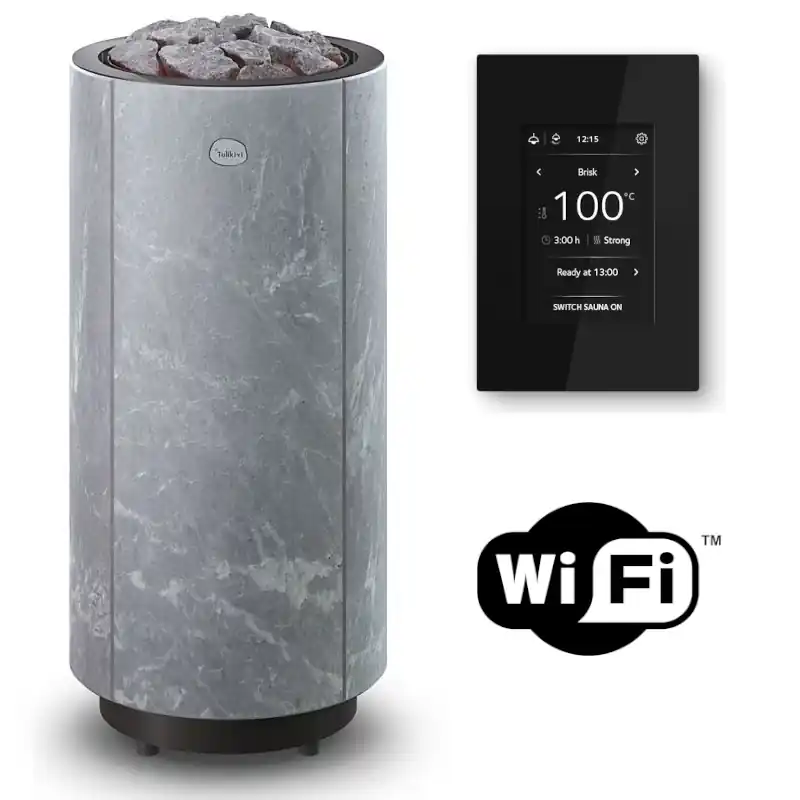 Elektrischer Saunaofen TULIKIVI KAARNA Classic, mit WIFI-Bedienfeld Neue Kollektion