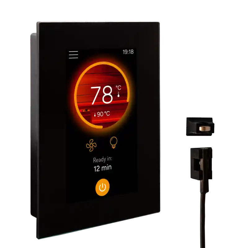 Upgrade-Kit für die Steuerung des elektrischen Saunaofens – Harvia Fenix FX002XW Wifi mit Touchscreen und Türsensor Mega-Angebot
