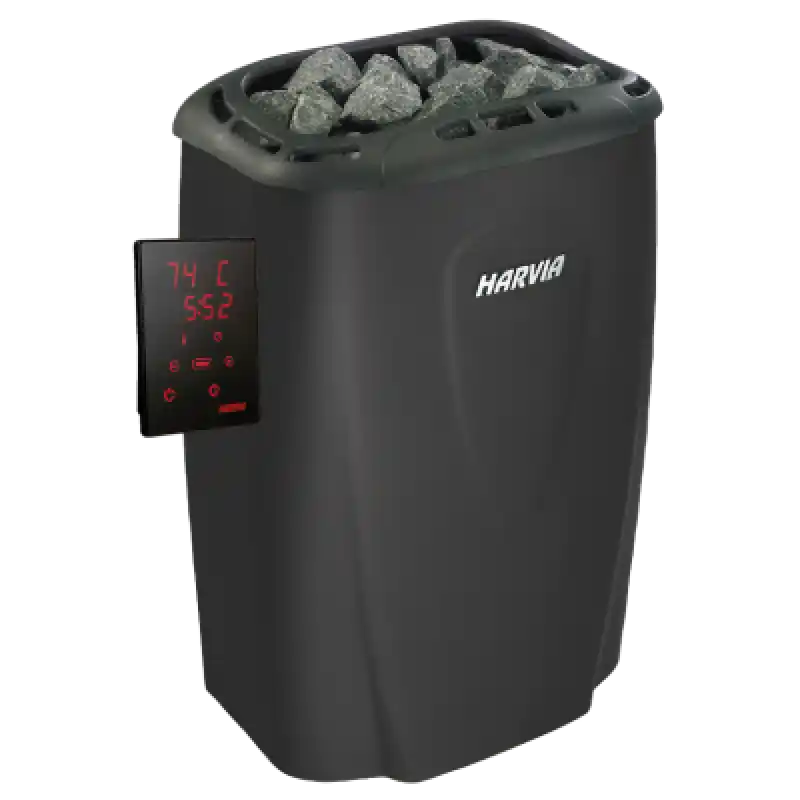 Neu Elektrischer Saunaofen - HARVIA Moderna V60XE 6 kW, schwarz