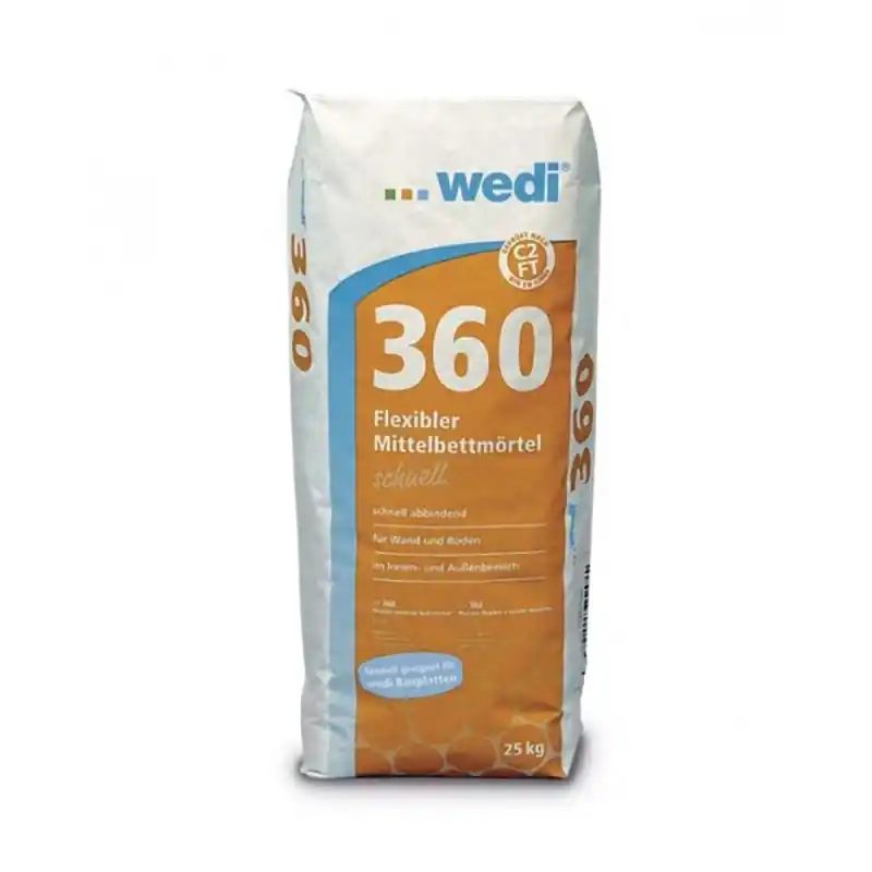 WEDI Elastischer Kleber 360, 25kg Neu Im Sortiment