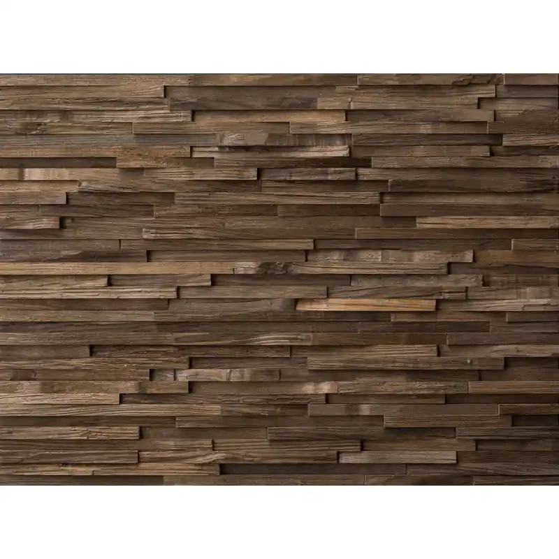 Dekorative wandverkleindung aus holzplatten Trail 15 Thermo-Esche Meistverkauft