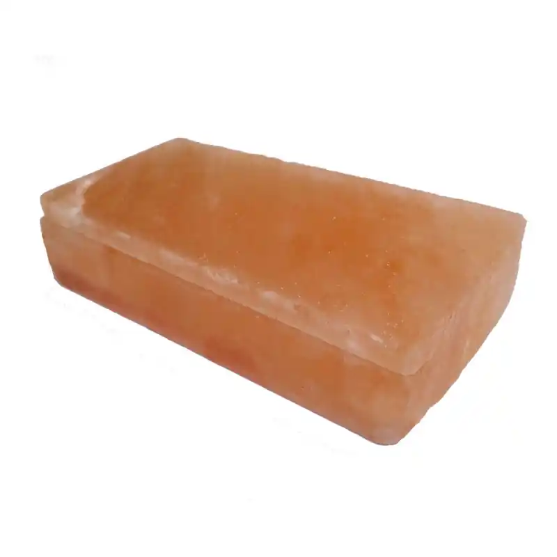 Ausverkauf Polierte Himalaya-Salzsteine mit Kerbe 200x100x50mm