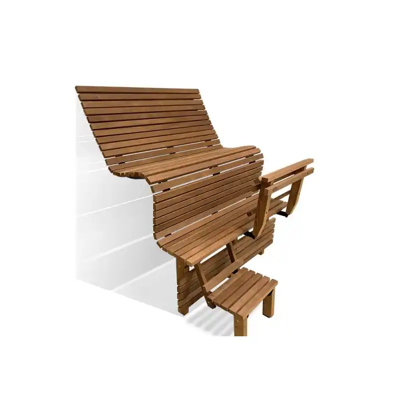 Modulare Saunaliege ERGONOMIC, Thermo-Espe Abverkauf