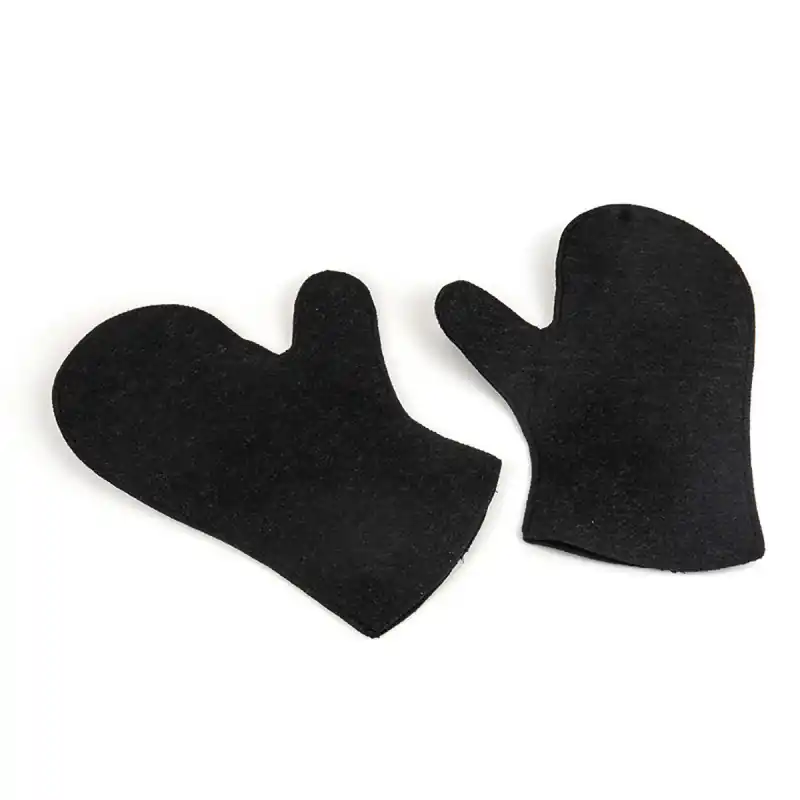 SAUFLEX Sauna-Fäustlinge, schwarz Meistverkauft
