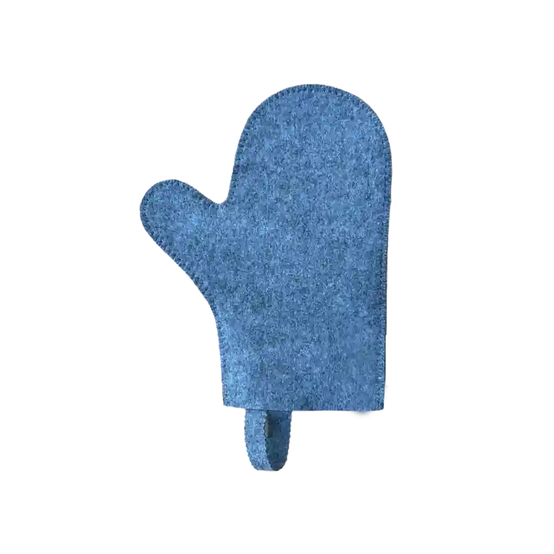 Neu Im Sortiment Saunahandschuh, grau