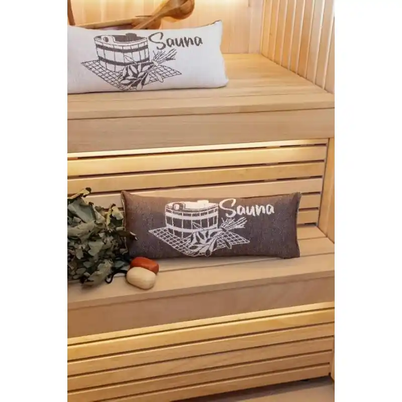 Ausverkauf Saunakissen, braun