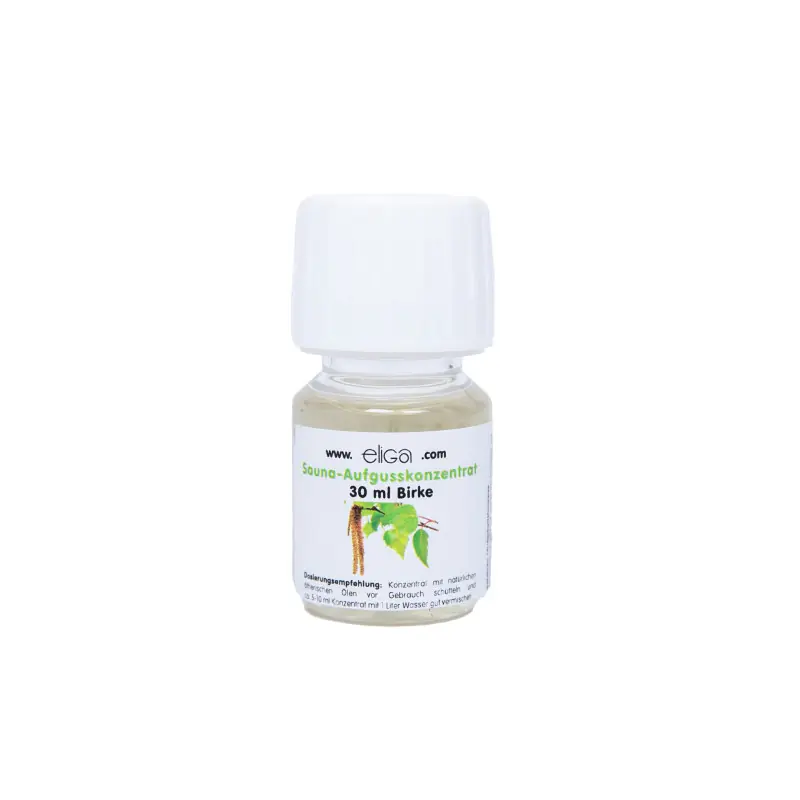ELIGA Sauna-Ätheröl-Aufgusskonzentrat BIRKE 30 ml Zertifiziert