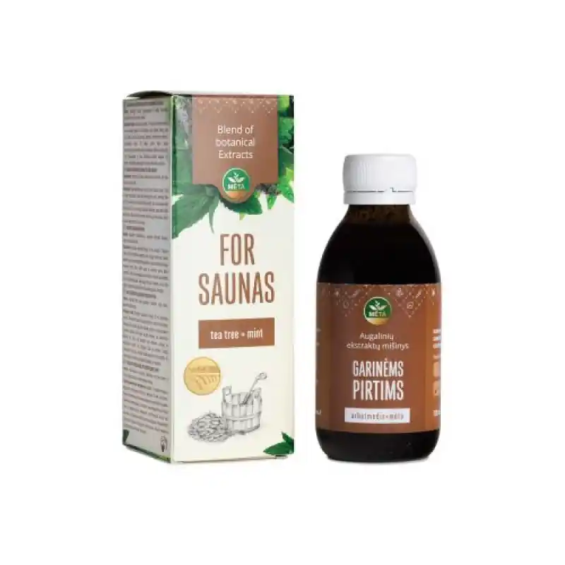 Abverkauf Kräuterextraktmischung für Dampfbäder Teebaum und Minze 150ml