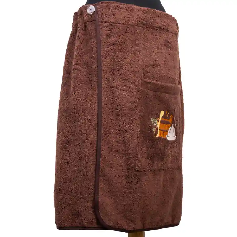 Sonderangebot Herren Saunaschürze - BRAUN