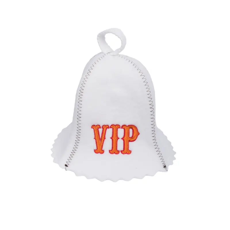Finale Aktion Saunahut - VIP, weiß