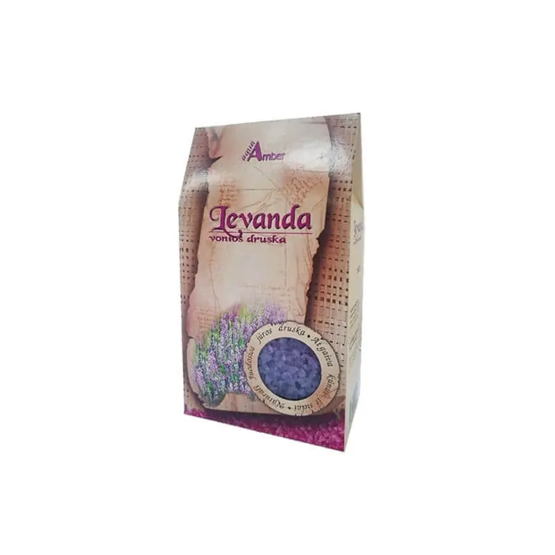 Bestseller Natürliches Badesalz Aqua Amber - Lavendel
