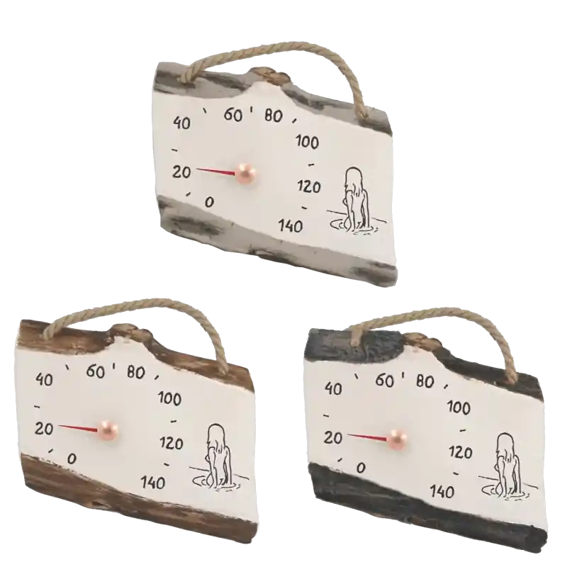 Keramik Saunathermometer - Mädchen im Wasser Neue Kollektion