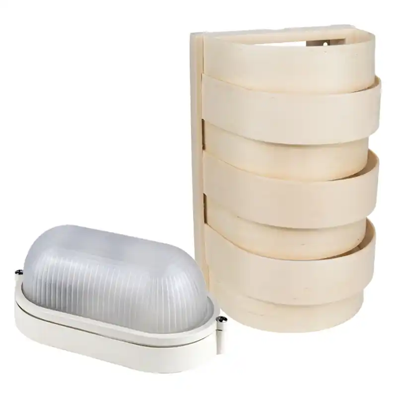 Markenprodukt Sawo Lampen- und Gitter-Set 917-A, Espe