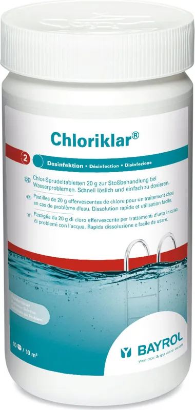 Neue Kollektion BAYROL Chloriklar, 1 kg