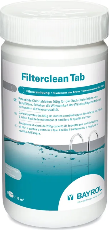 BAYROL Filterclean Tab, 1 kg Neue Ware