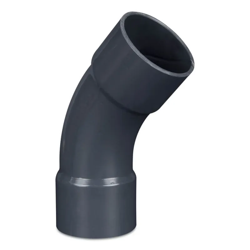 PVC Rohr Bogen 45° 2x Klebemuffe Saisonangebot