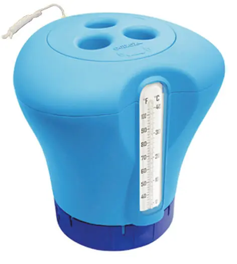 Chlordosierschwimmer mit Thermometer Must-Have
