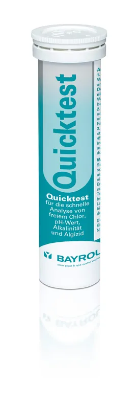 Bayrol Quicktest Poolwasseranalyse Begrenztes Angebot