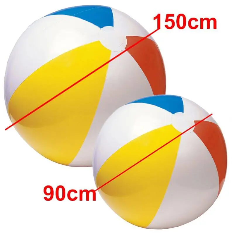 Abverkauf Bunter Wasserball