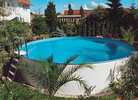 Preiswert Sunny Pool Komplett Becken Rund D 500 cm H 150 cm deluxe