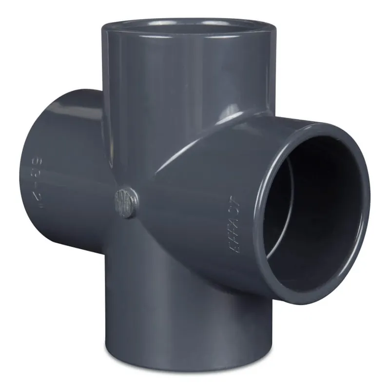 Zertifiziert PVC Rohr Kreuzstück 90º