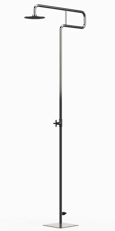 Kaltwasser Pool Dusche Trombone Gartendusche Markenware