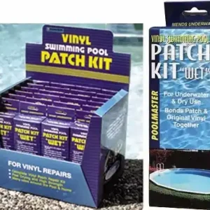 Pool Folienreparaturset WET mit Unterwasserkleber Neue Kollektion