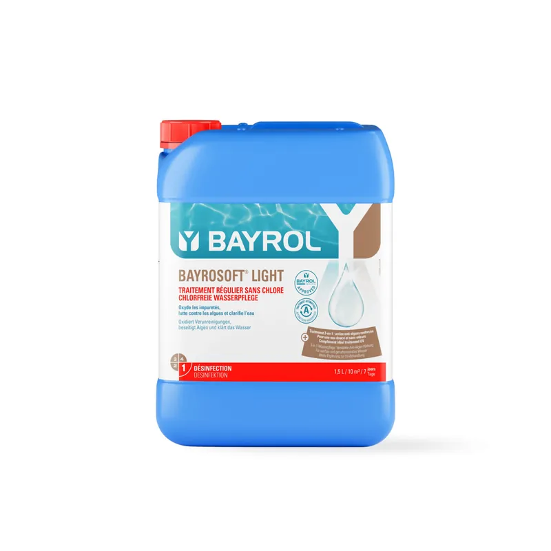 Letzte Chance Bayrosoft Light flüssig für Pool Dosieranlage