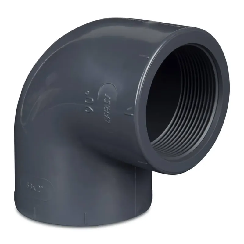 PVC Rohr Winkel 90° mit Innengewinde Günstig