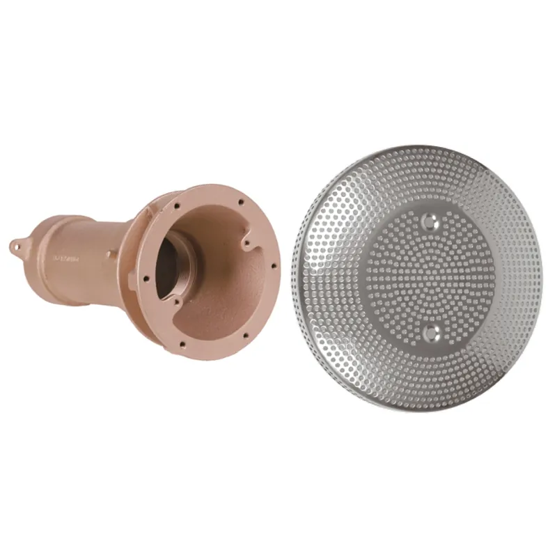 Schneller Versand Lahme Ansauggehäuse Attraktionen G2, DN50, Rotguß, d= 200 mm