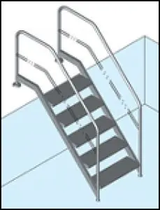 Angebot TREPPE MODELL 13 650 mm, 5 Stufen