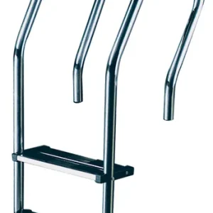 Angebot Schwimmbadleiter asymmetrisch Mixto Deluxe Edelstahl V4A 3 Stufen, bis 1,20 m