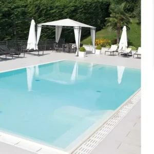 ELBE ELITE Schwimmbadfolie Arctic White, 25,00 m, 1,65 m Versand Am Gleichen Tag