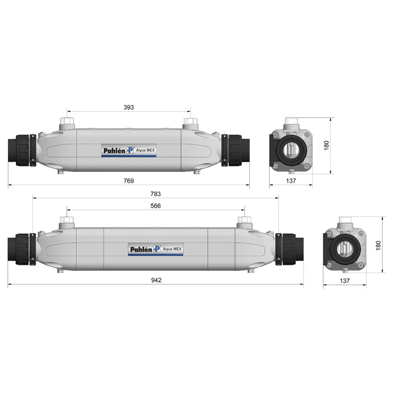 Heißes Angebot Pahlen Heizungswärmetauscher Aqua-Mex Titan 40 kW
